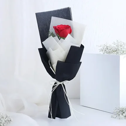 Single Red Rose